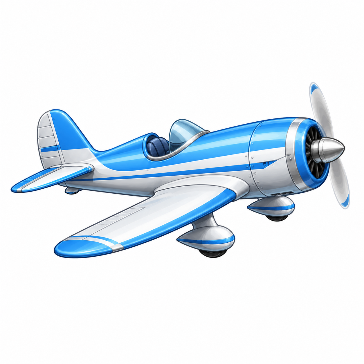 Classic prop plane